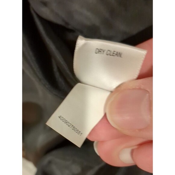 VTG‎ Dana Buchman Women's Jacket Blazer L Brown Black Speck Full Zip Gold Pull - Picture 7 of 13